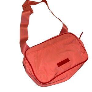 Athleta Vibrant Coral Crossbody Belt Bag